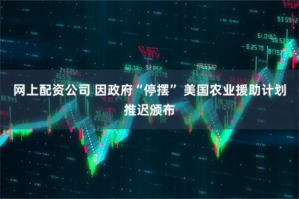 网上配资公司 因政府“停摆” 美国农业援助计划推迟颁布